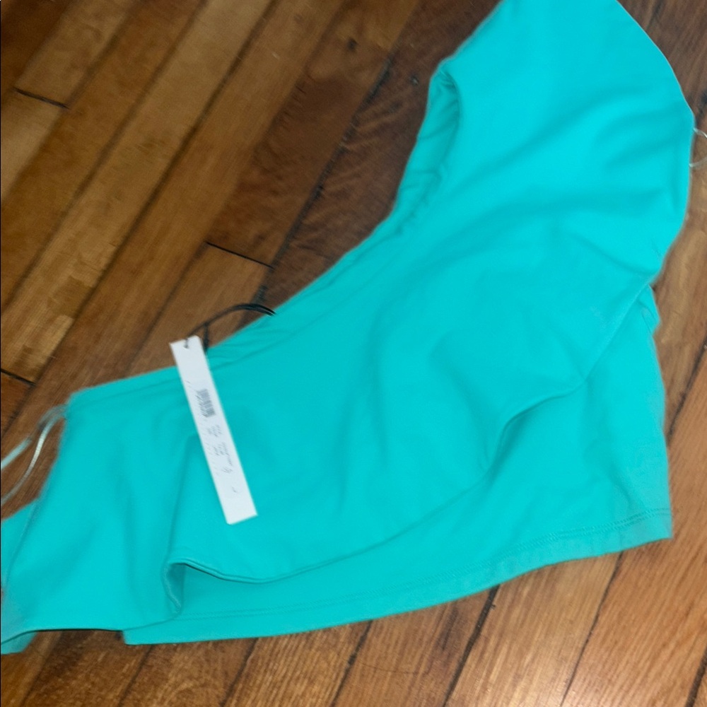 Susana Monaco NWT One shoulder ruffled  Crop Top
